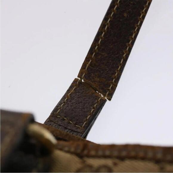 Gucci GG Web Charmy Tote Brown (GGXX065) - Picture 7 of 9